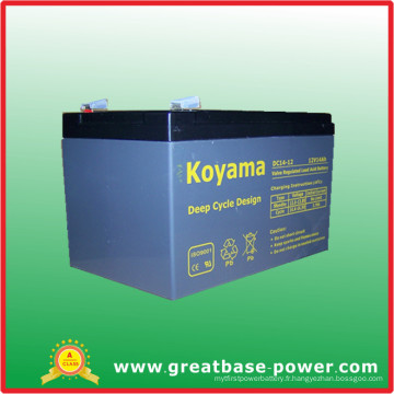 Batterie de cycle profond de 14ah 12V